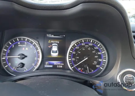 2016 Infiniti Q50 3.0T Premium z USA, uszkodzony, nr VIN JN1EV7AP2GM302469